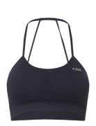 Shape Seamless Strappy Sports Bra W Navy ICANIWILL