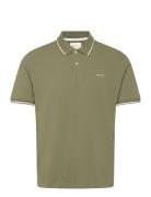 Tipping Ss Pique Polo Khaki GANT