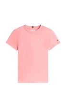 Mini Corp T-Shirt Pink Tommy Hilfiger