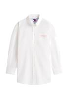 Tjw Ovs Poplin Shirt White Tommy Jeans