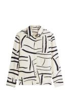 Vis Twill Button Up Shirt Cream Tommy Hilfiger