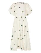 Albertine Dress Cream A-View