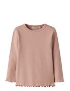 Nmfdimia Ls Slim Top Lil Pink Lil'Atelier