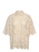 2Nd Austinas - Broderi Anglaise Mix Cream 2NDDAY