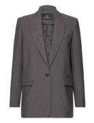 Cindysusbbfrida Blazer Grey Bruuns Bazaar