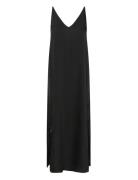 Karory Sateen Dress Black Kaffe