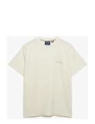 Essential Logo Loose Tee Cream Superdry