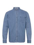 Regular Fit Denim Shirtmid Indigo Blue NEUW