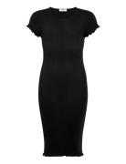 Rkbalta Modal Ss Midi Dress Black Rosemunde Kids