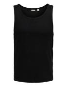 Onstanner Reg Sl Tank Top Noos Black ONLY & SONS