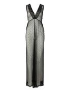 Pcmilje Sl Ankle Lace Dress Jrs D2D Pp Black Pieces