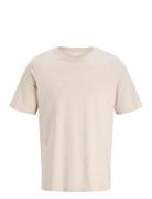 Jjeorganic Basic Tee Ss O-Neck Noos Cream Jack & J S