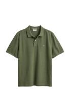 Classic Regular Polo Shirt Khaki GANT