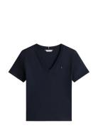 New Slim Cody V-Nk Ss Black Tommy Hilfiger