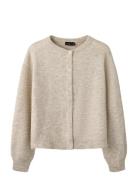 Nlflodet Ls Short Knit Cardigan Noos Beige LMTD