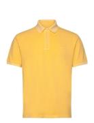 Sunfaded Ss Polo Yellow GANT