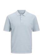 Jjegeorge Knit Polo Ss Sn Blue Jack & J S