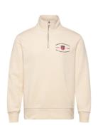 Graphic Half Zip Cream GANT