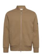 Mercerised Texture Bomber Khaki GANT