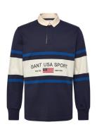 Striped Rugger Navy GANT