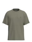 Slhreg-Ripley Ss Emb Tee Ex Khaki Selected