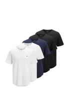 Jprblabrody Tee Ss Crew Neck 5Pk Mp Noos Patterned Jack & J S