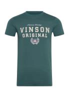 Vinson Raz Reg Tee Men Green VINSON
