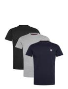 Vin 3 Pack T-Shirt Massimo Men Black VINSON
