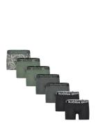 Cotton Stretch Boxer 7P Green Björn Borg