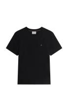 Essential V-Neck Tee Black Tommy Hilfiger