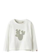 Nmmhali Ls Loose Top Lil Cream Lil'Atelier