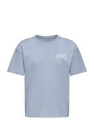 Koghelen Life S/S Loose Tee Jrs Noos Blue Kids Only