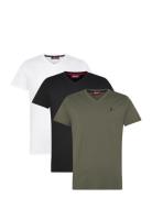 Mctexacana Tee 3Pk V-Neck Jrs Patterned MCS