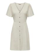 Onlvita Life S/S Short Dress Noos Wvn Brown ONLY