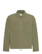 Ls Seersucker Blouson Jacket Khaki Calvin Klein