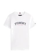 Monogram Graphic T-Shirt White Tommy Hilfiger