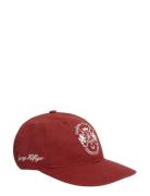 Th Soft Washed Graphic Cap Red Tommy Hilfiger