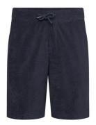 Towel Shorts With Elastic Waist Navy Lindbergh