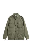 Cotton 4 Pocket Jacket Khaki GANT