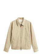 Cotton Windcheater Jacket Beige GANT
