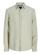 Jprblalawrence Linen Ls Shirt Sn Khaki Jack & J S