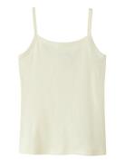 Nlfhinaja Strap Top Noos Yellow LMTD