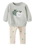 Nbnfoappi Ls Sweat Unb Set Green Name It