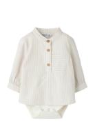 Nbmfar Ls Shirtbody Cream Name It