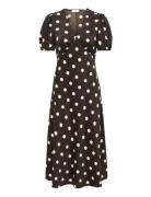 Jdyaya Life S/S Midi Dress Wvn Dia Brown JDY