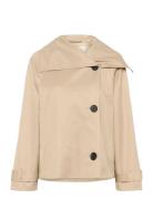 Mazieiw Perry Short Coat Beige InWear