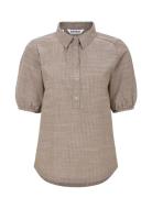 Srebbi Blouse Brown Soft Rebels