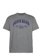 20S March Graphic Seasonal Fashi Grey Calvin Klein Jeans