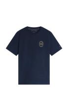 Brand Love Roundel Tee Black Tommy Hilfiger