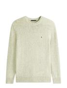 Two T Boucle Crew Neck Green Tommy Hilfiger
